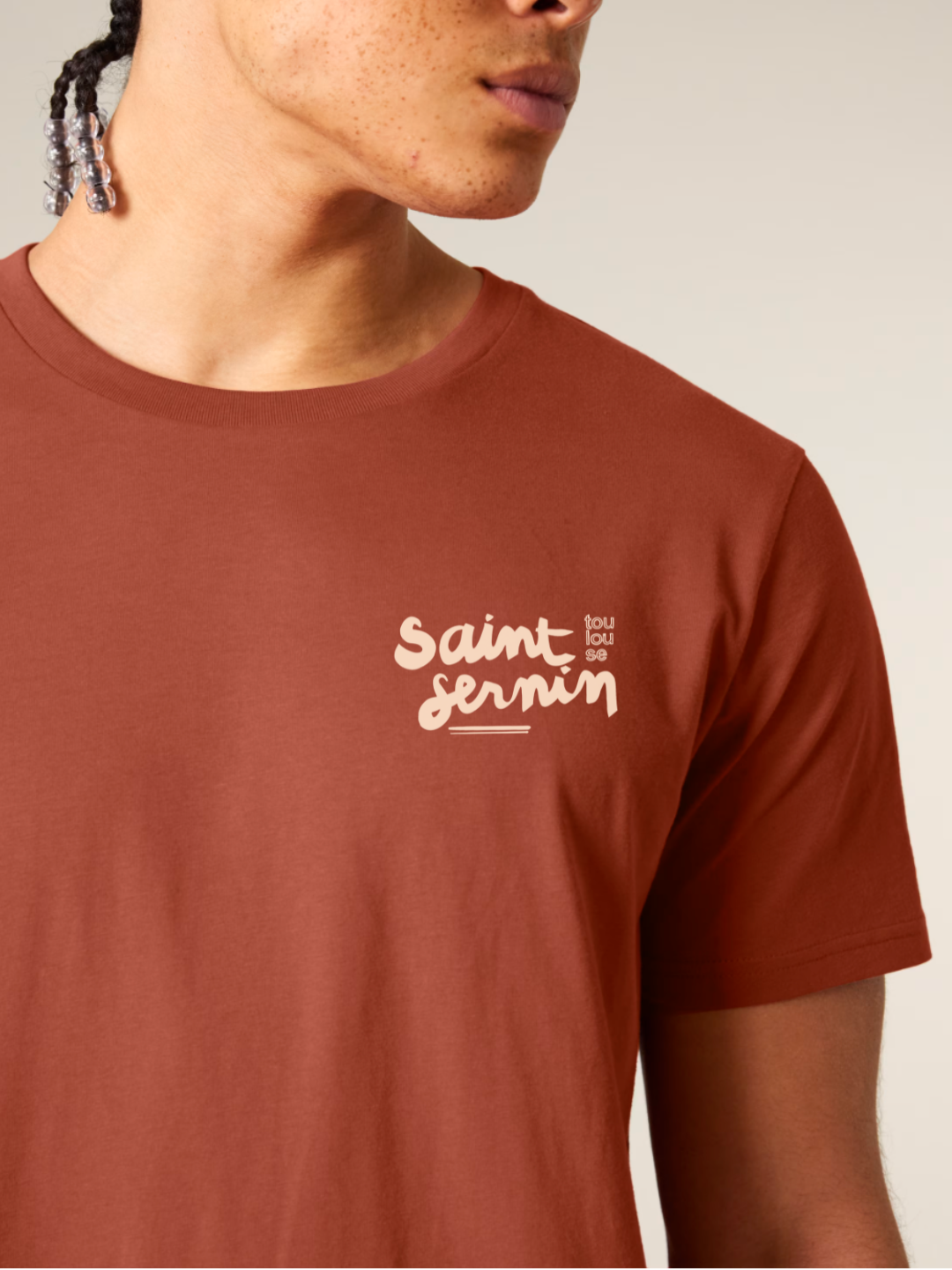 Tee-shirt sérigraphié "Saint Sernin" - Horizons Illustrations
