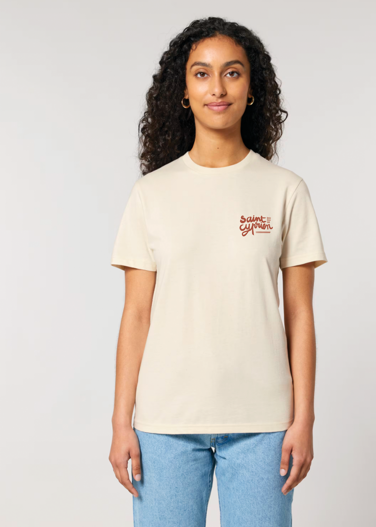 Tee-shirt sérigraphié "Saint Cyprien" - Horizons Illustrations