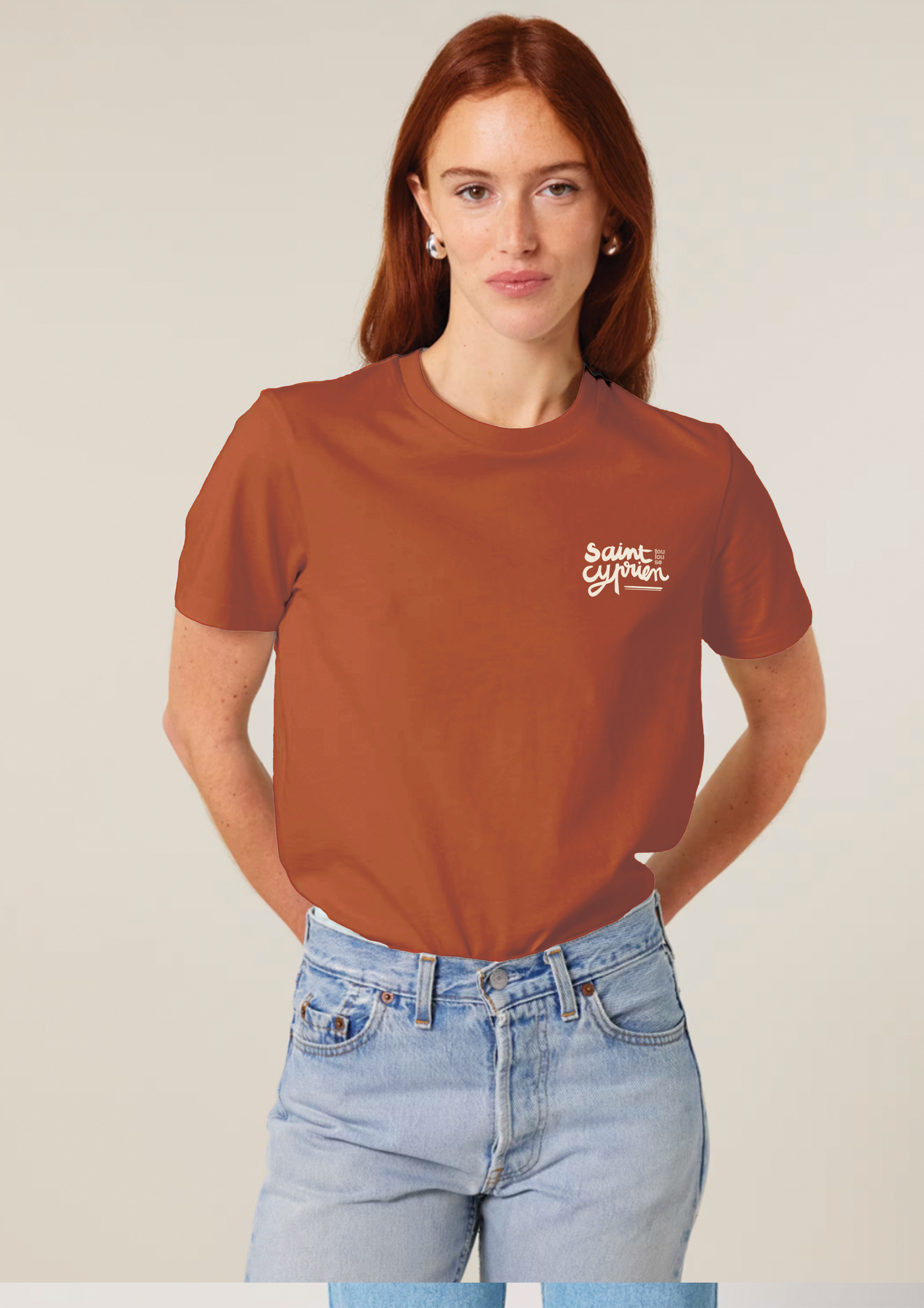 Tee-shirt sérigraphié "Saint Cyprien" - Horizons Illustrations