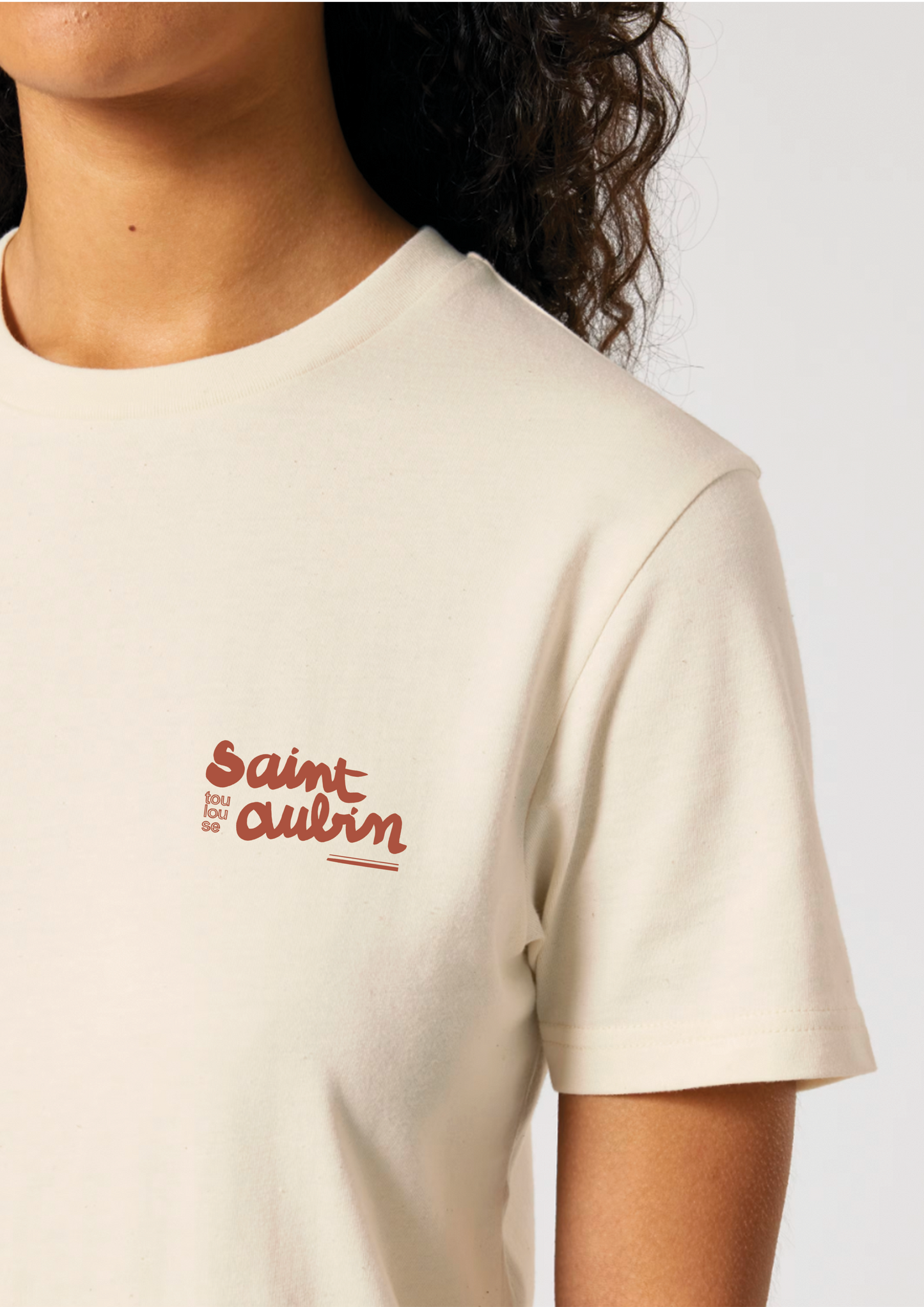 Tee-shirt sérigraphié "Saint Aubin" - Horizons Illustrations