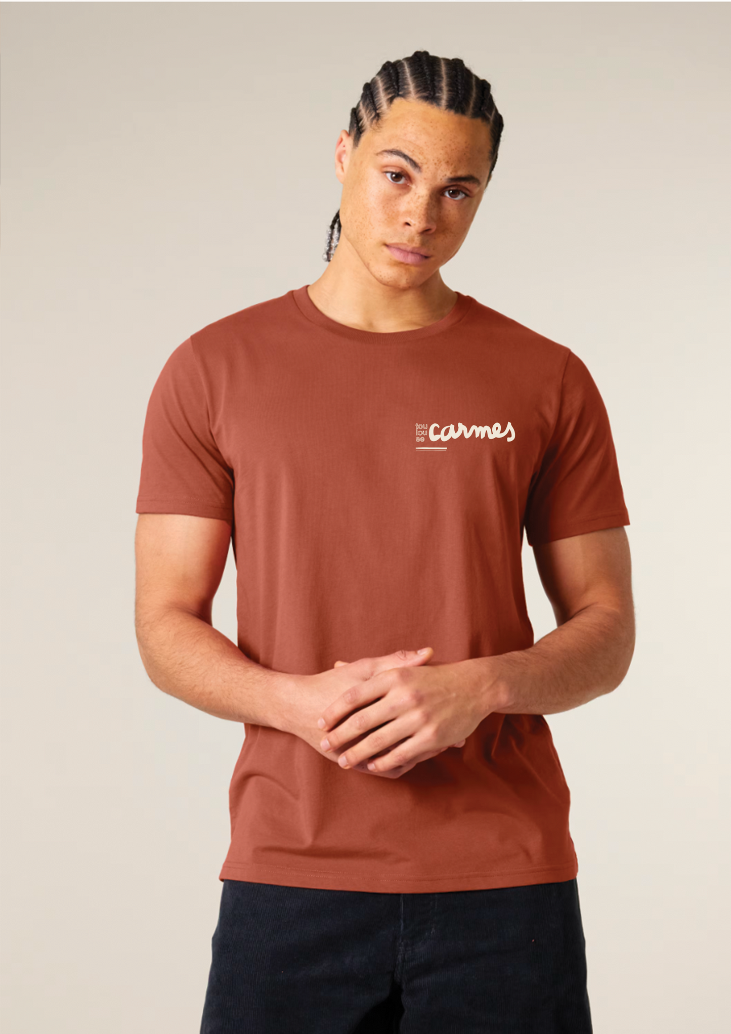 Tee-shirt sérigraphié "Carmes" - Horizons Illustrations