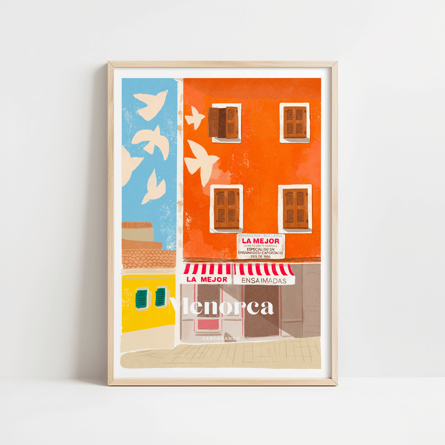 Minorque, Espagne, Mahon la mejor - Horizons Illustrations