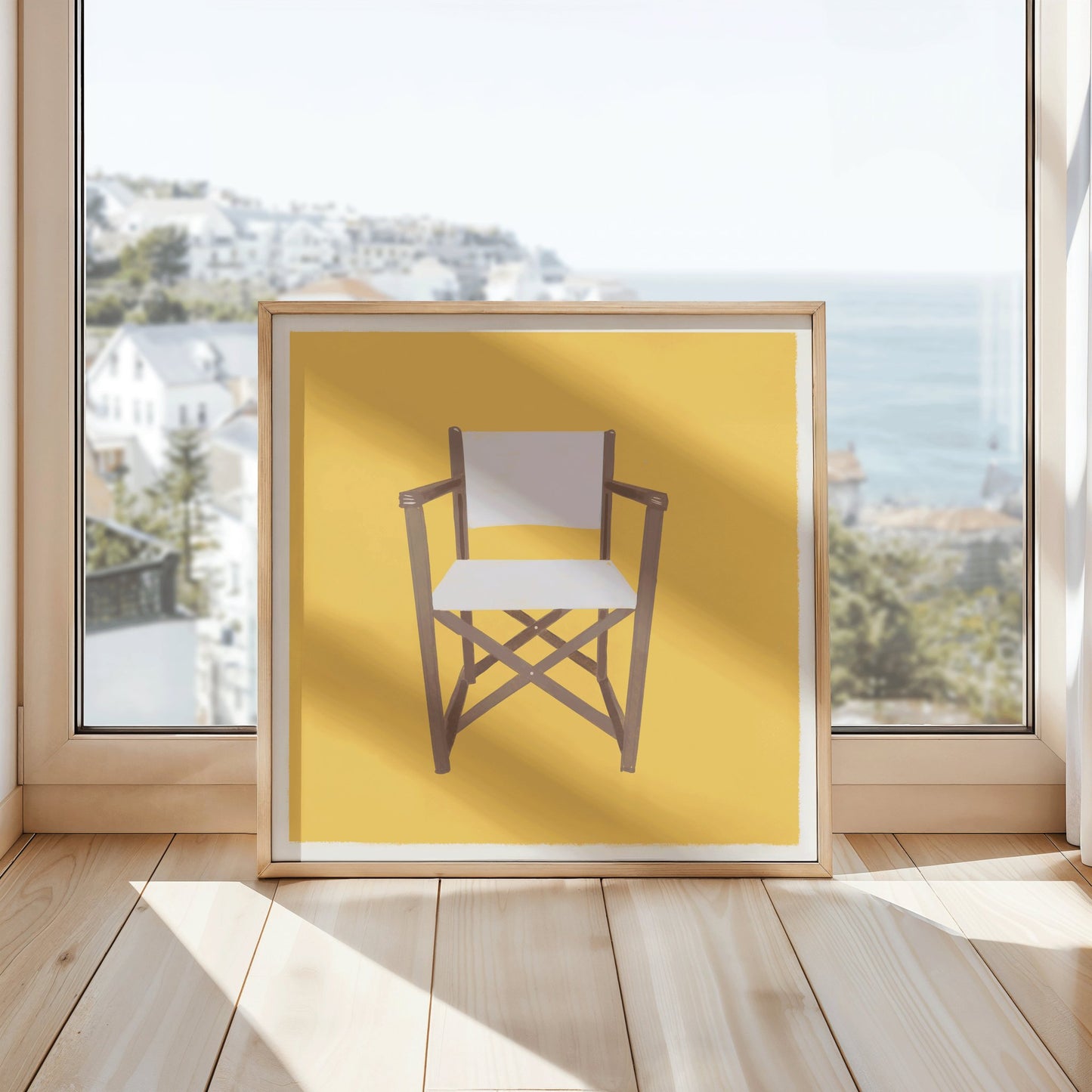 Minorque, Espagne | affiche de voyage | Art mural moderne, Silla Menorquina - Horizons Illustrations