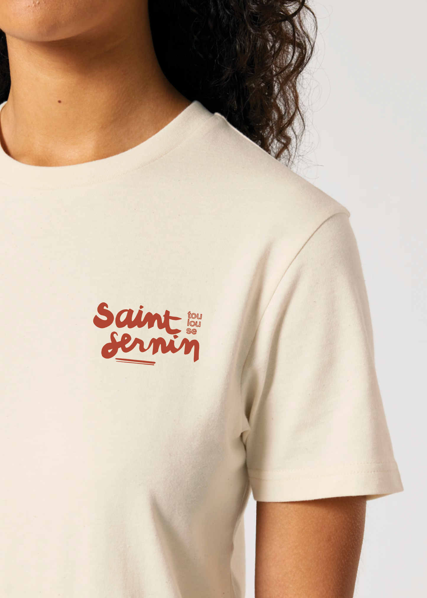 Tee-shirt sérigraphié "Saint Sernin" - Horizons Illustrations