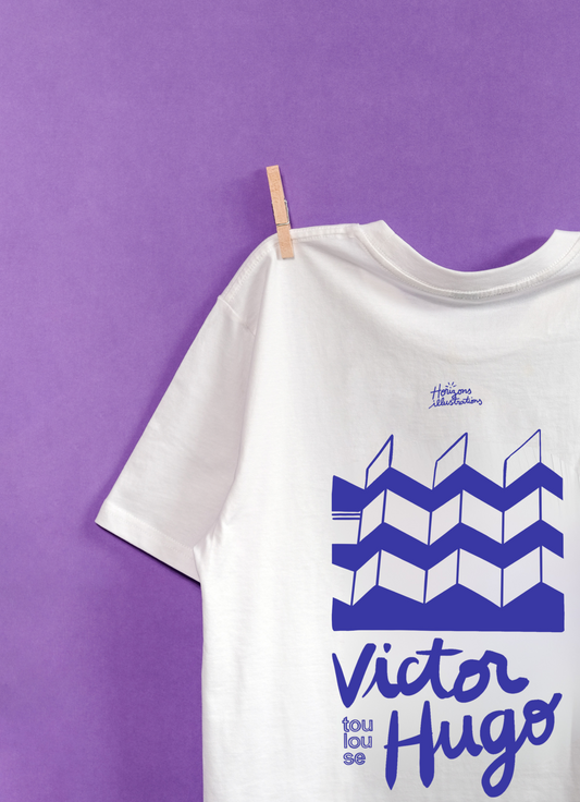 Précommande – Tee-shirt sérigraphié "Victor Hugo"