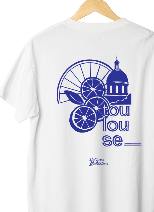 Précommande – Tee-shirt sérigraphié "Toulouse"