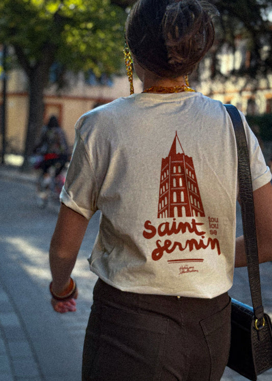 Tee-shirt sérigraphié "Saint Sernin"