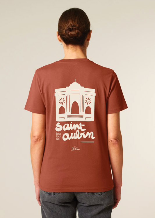 Tee-shirt sérigraphié "Saint Aubin"
