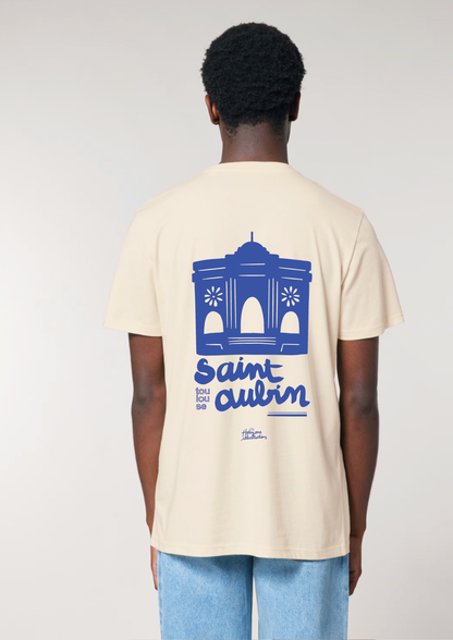 Tee-shirt sérigraphié "Saint Aubin" - Horizons Illustrations 