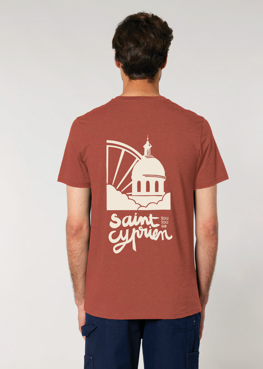 Tee-shirt sérigraphié "Saint Cyprien"