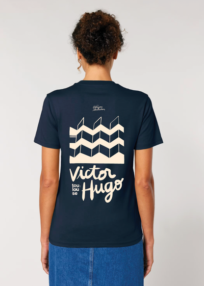 Tee-shirt sérigraphié "La Nocturne de Victor Hugo" - Horizons Illustrations 