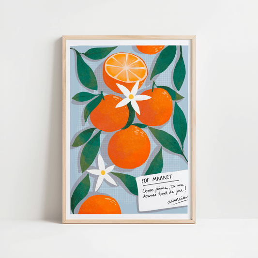 Arancia - Orange - Horizons Illustrations