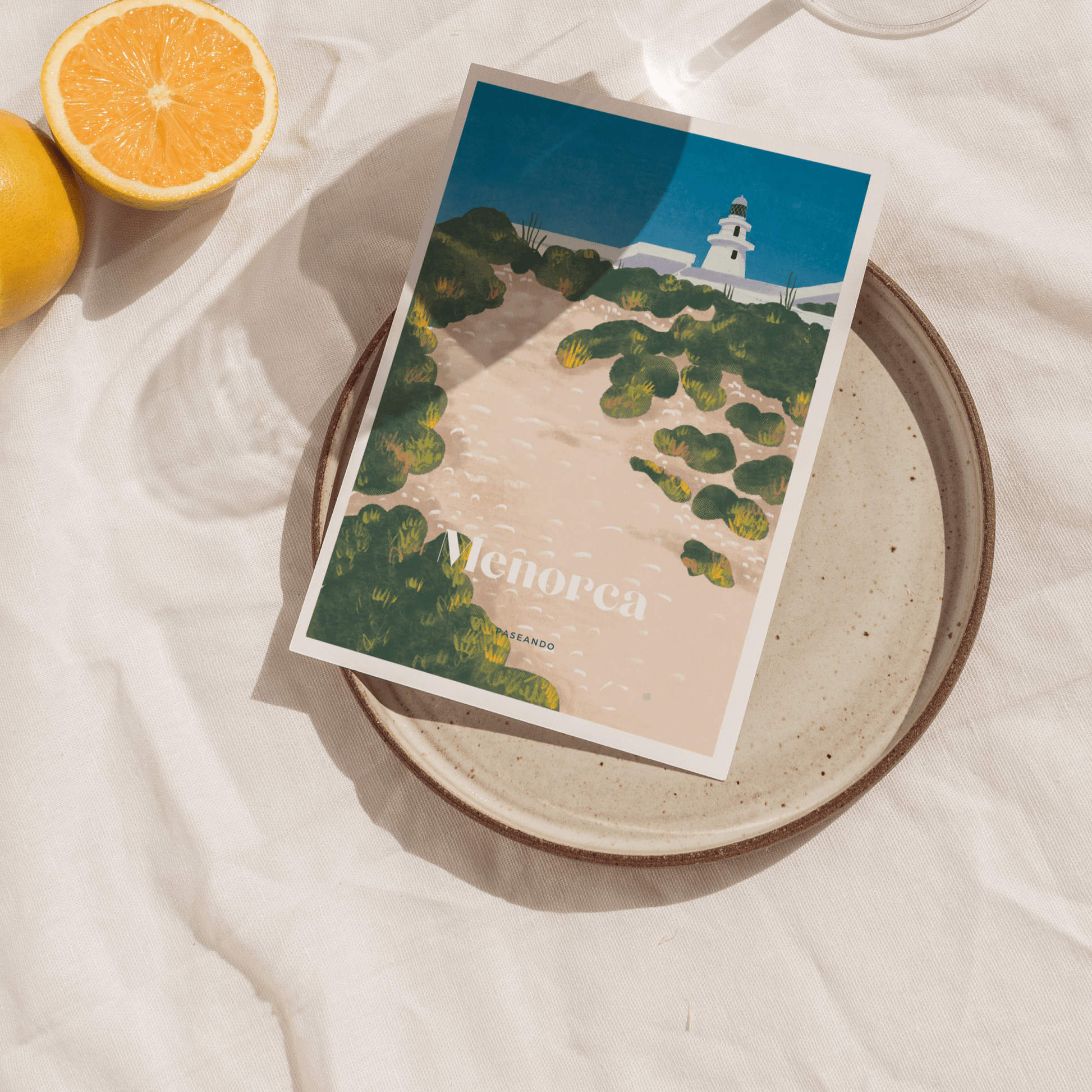 Minorque, Espagne, Faro - Horizons Illustrations